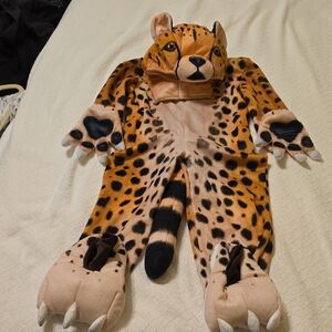 Kids Cheetah Costume. Size 4T